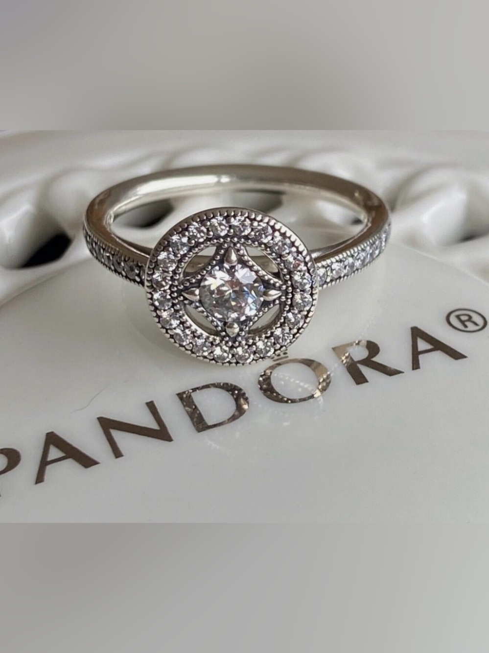 Authentic Pandora Vintage Allure Ring